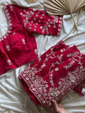 Ruhani Laal Saree