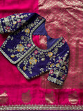 Purple Regal Bloom Saree