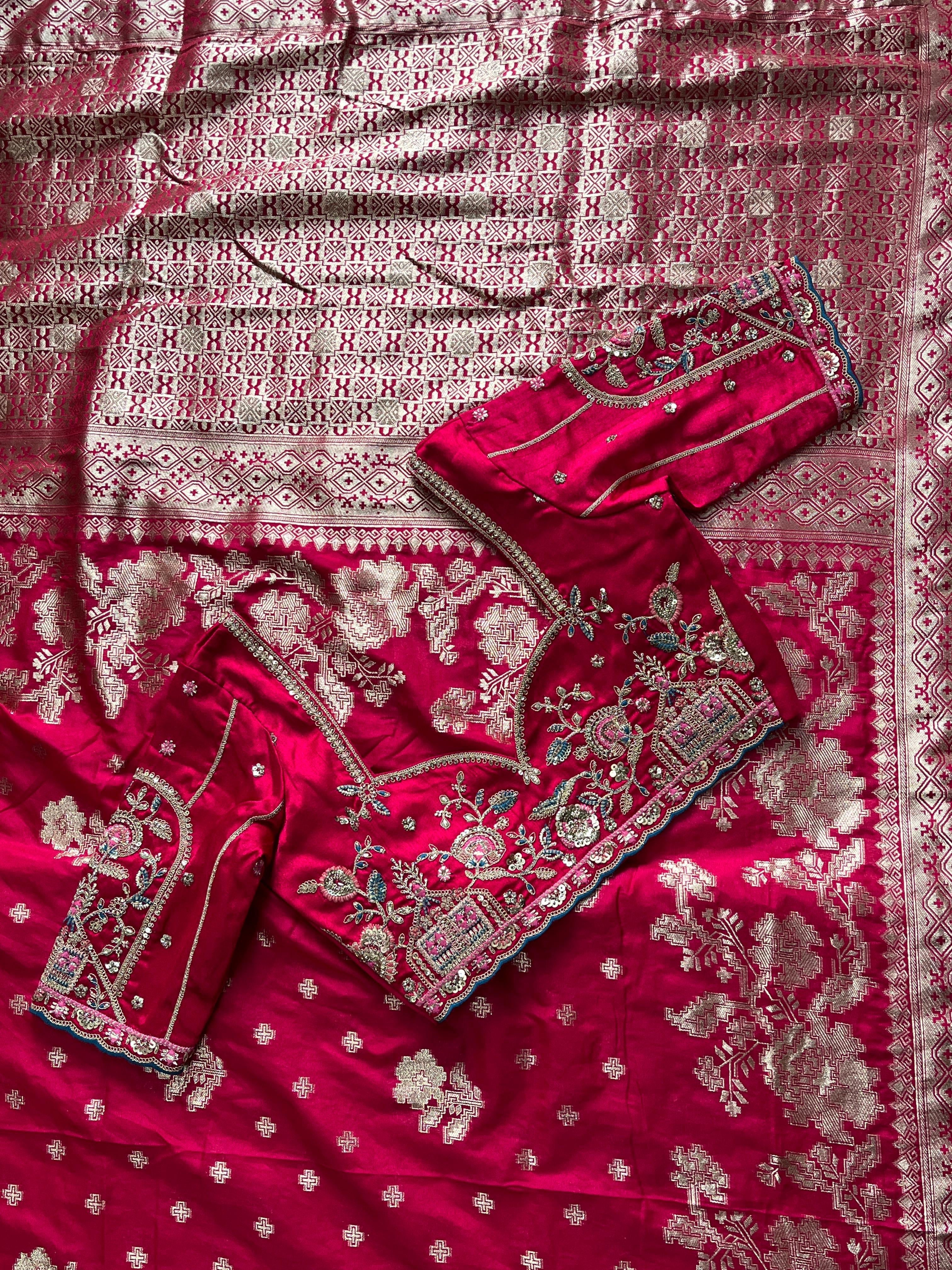 Sindoor saree