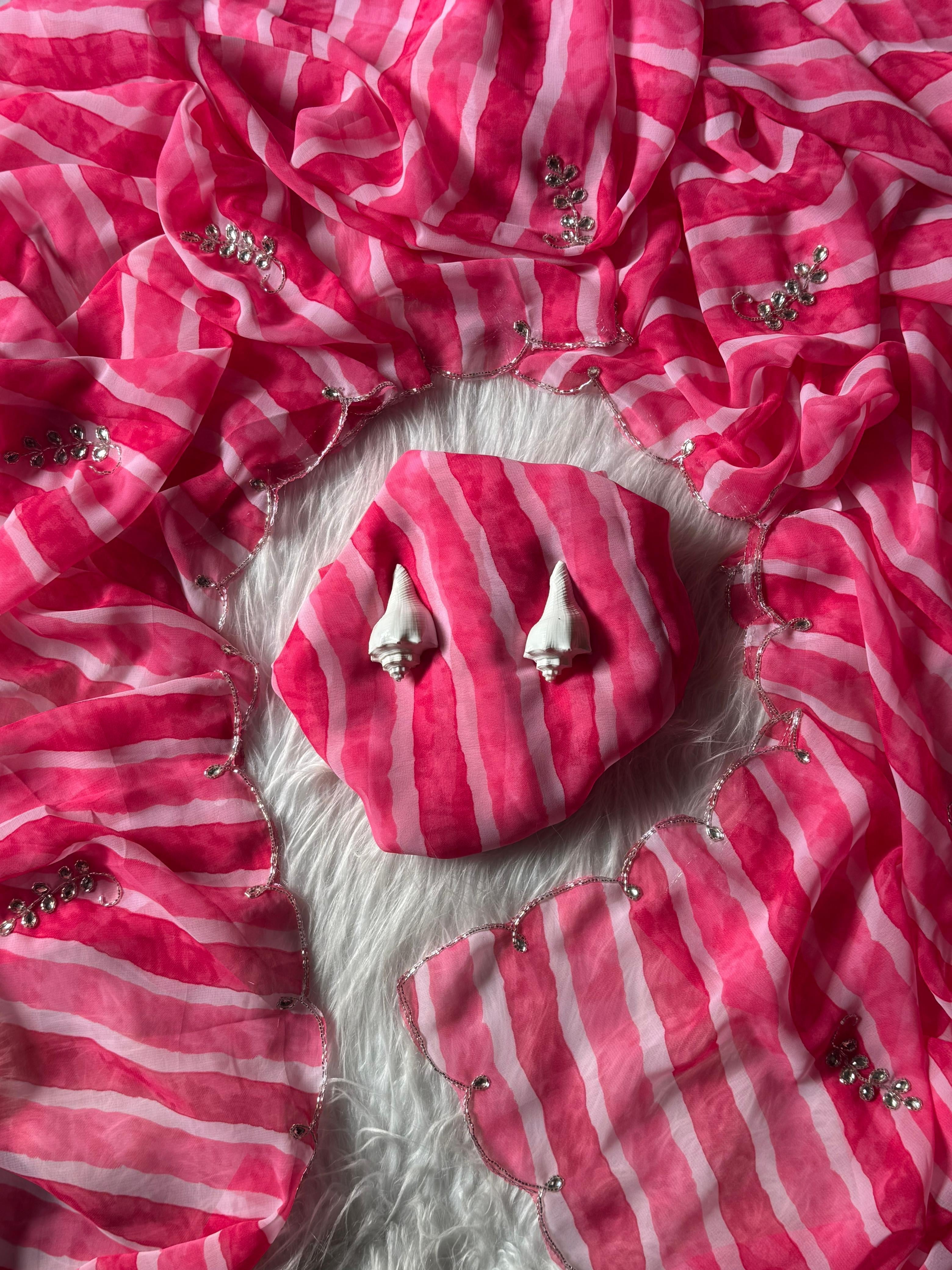 Candy Waves Saree