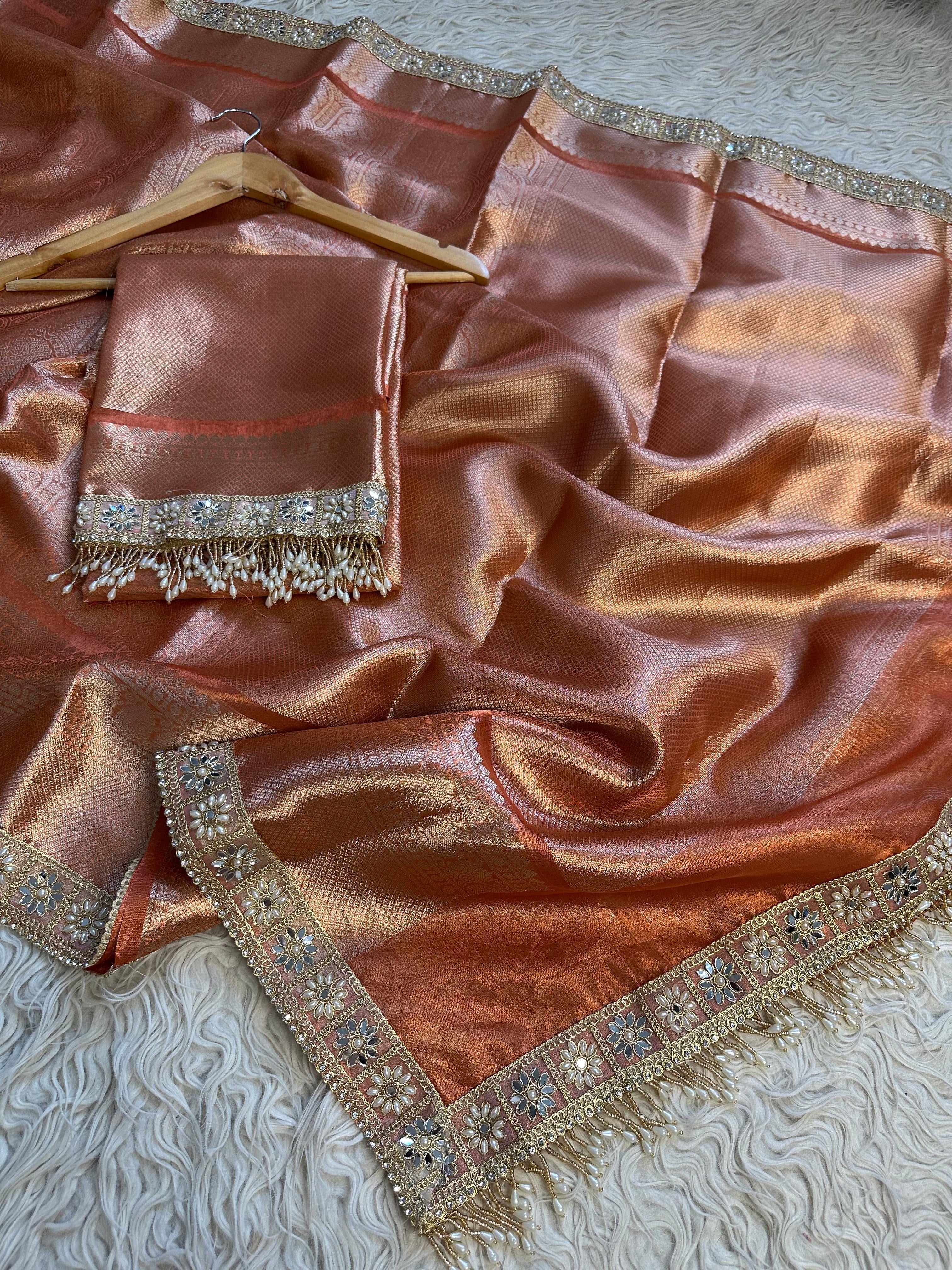 Cooper mirage Saree