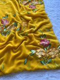 Sunflower Handpainted Saree