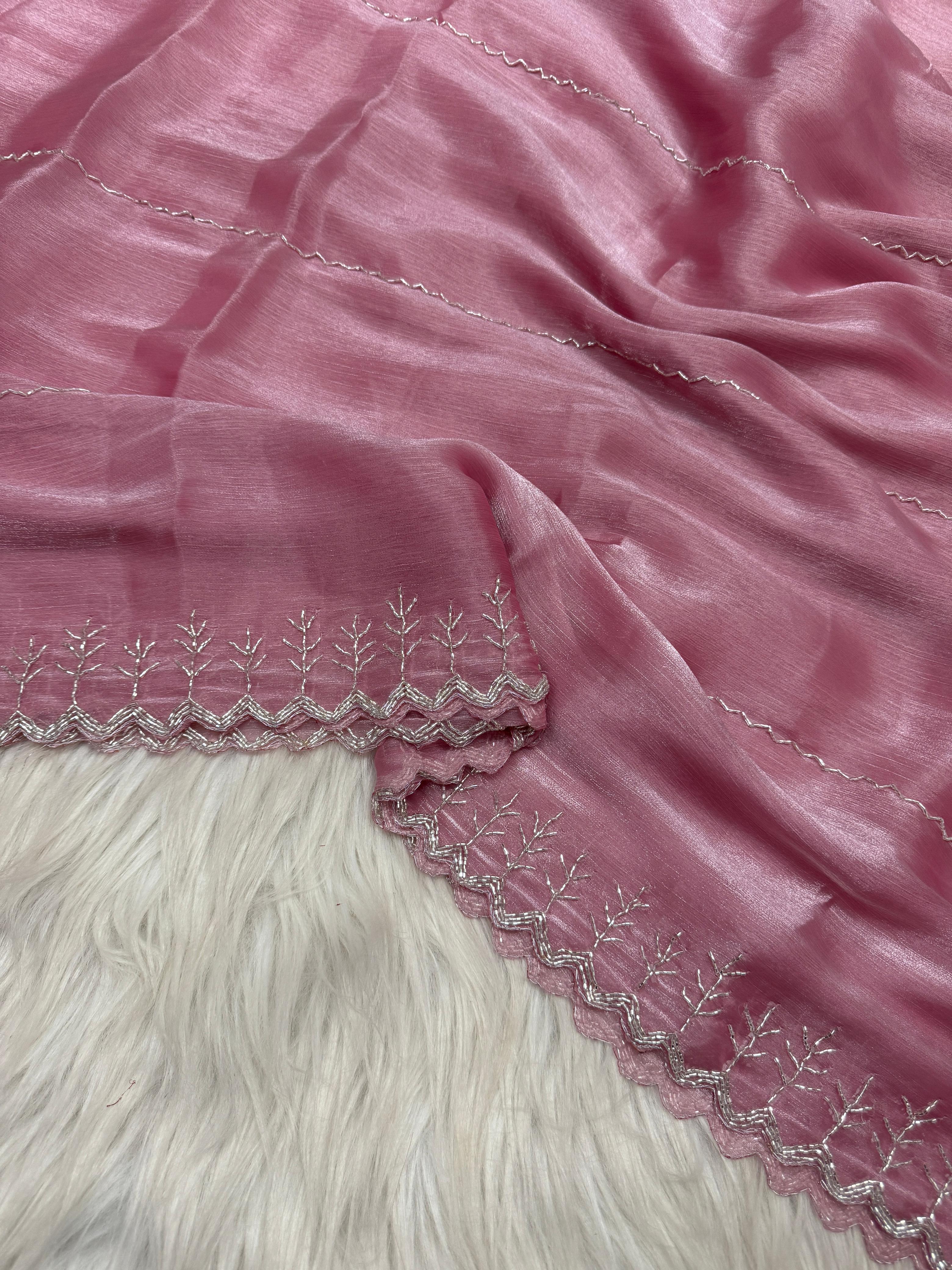 Aadhriti Hand Embroidered Saree