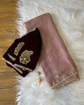 Rose Gold Tissue Silk