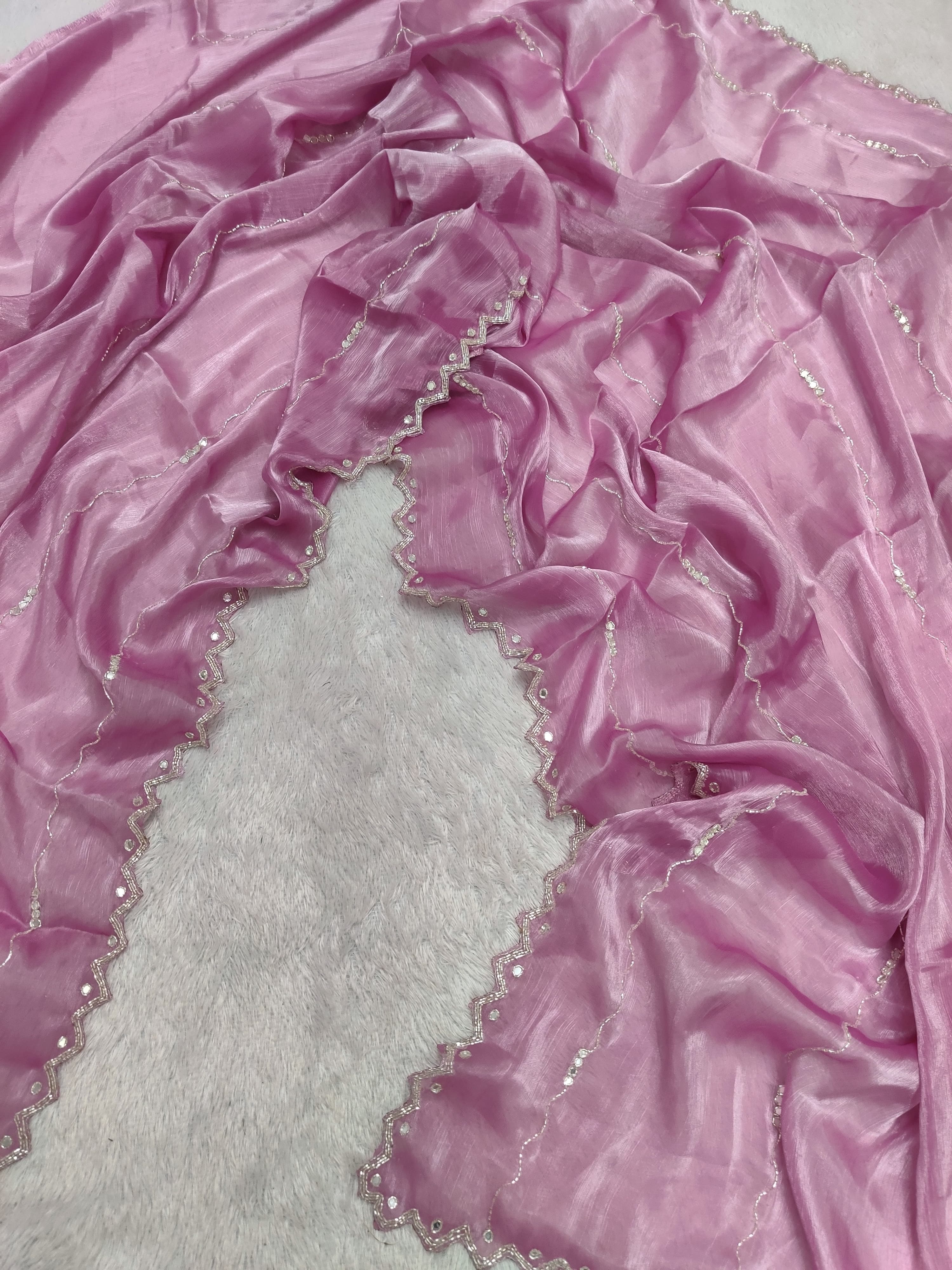 Maanvi Hand Embroidered Saree
