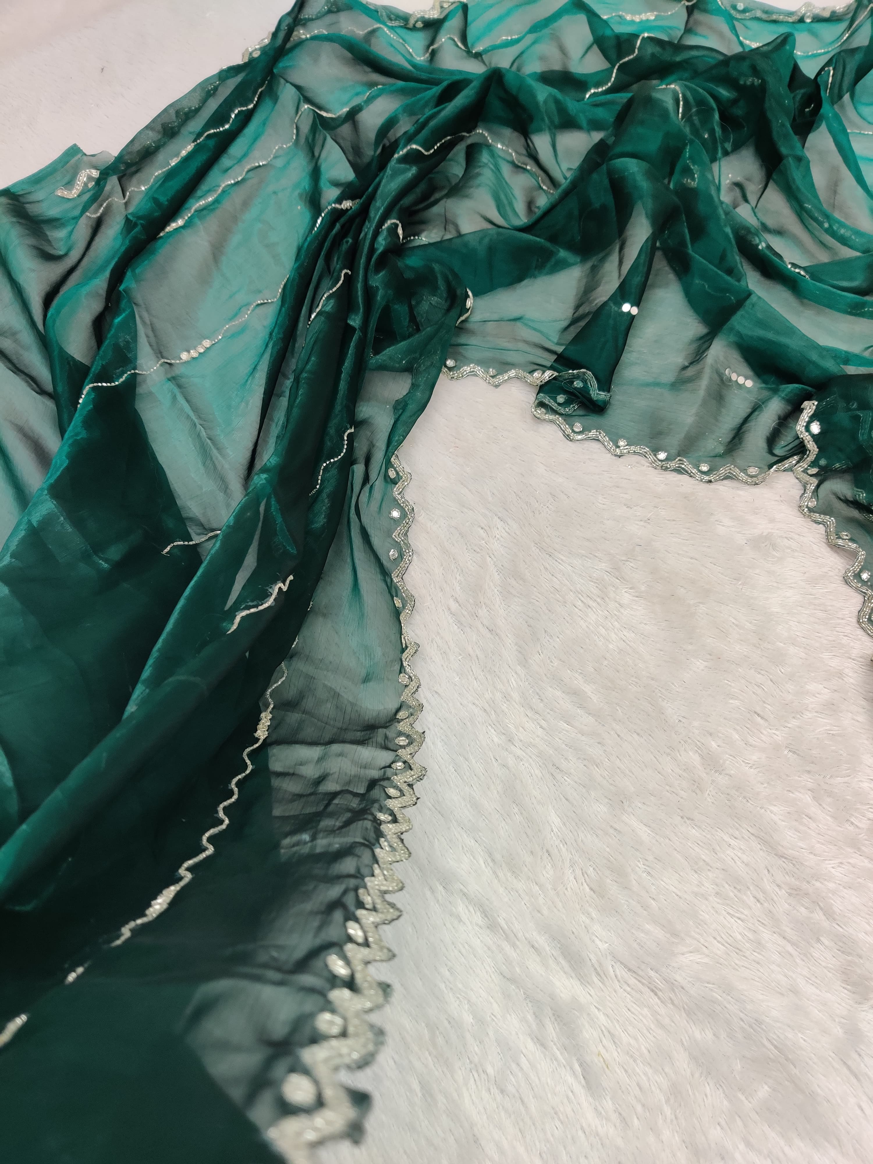 Maanvi Hand Embroidered Saree