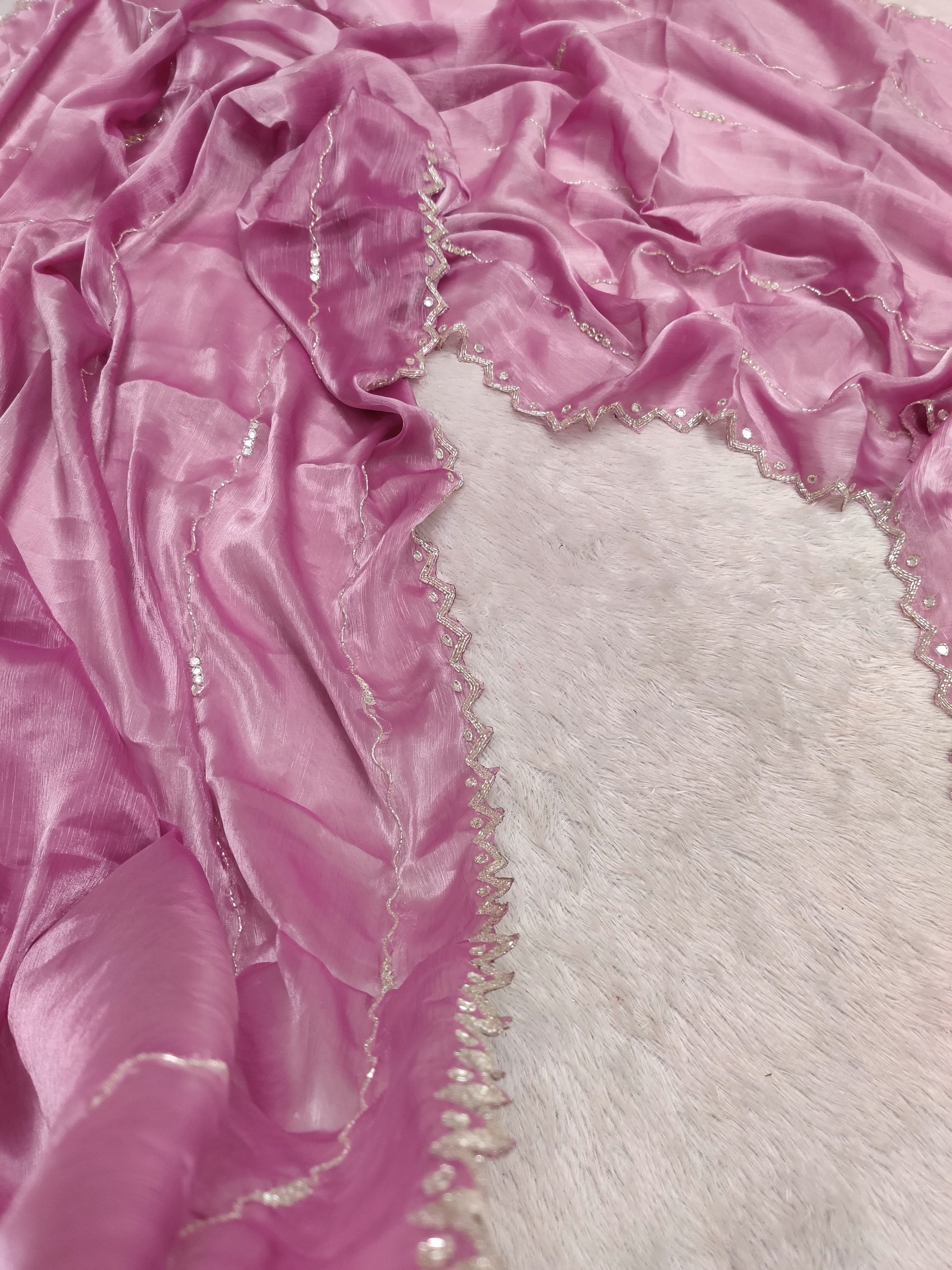 Maanvi Hand Embroidered Saree