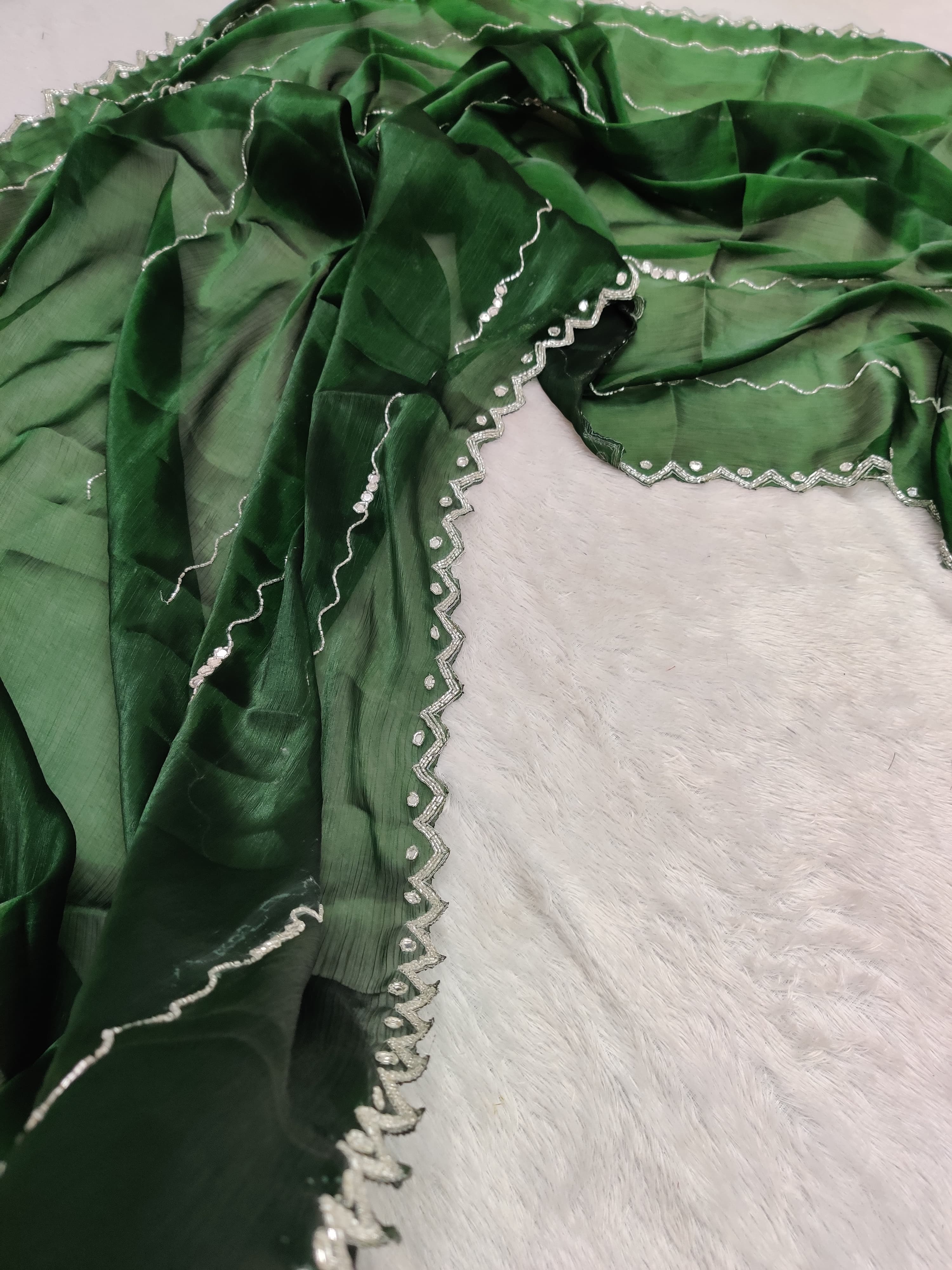 Maanvi Hand Embroidered Saree