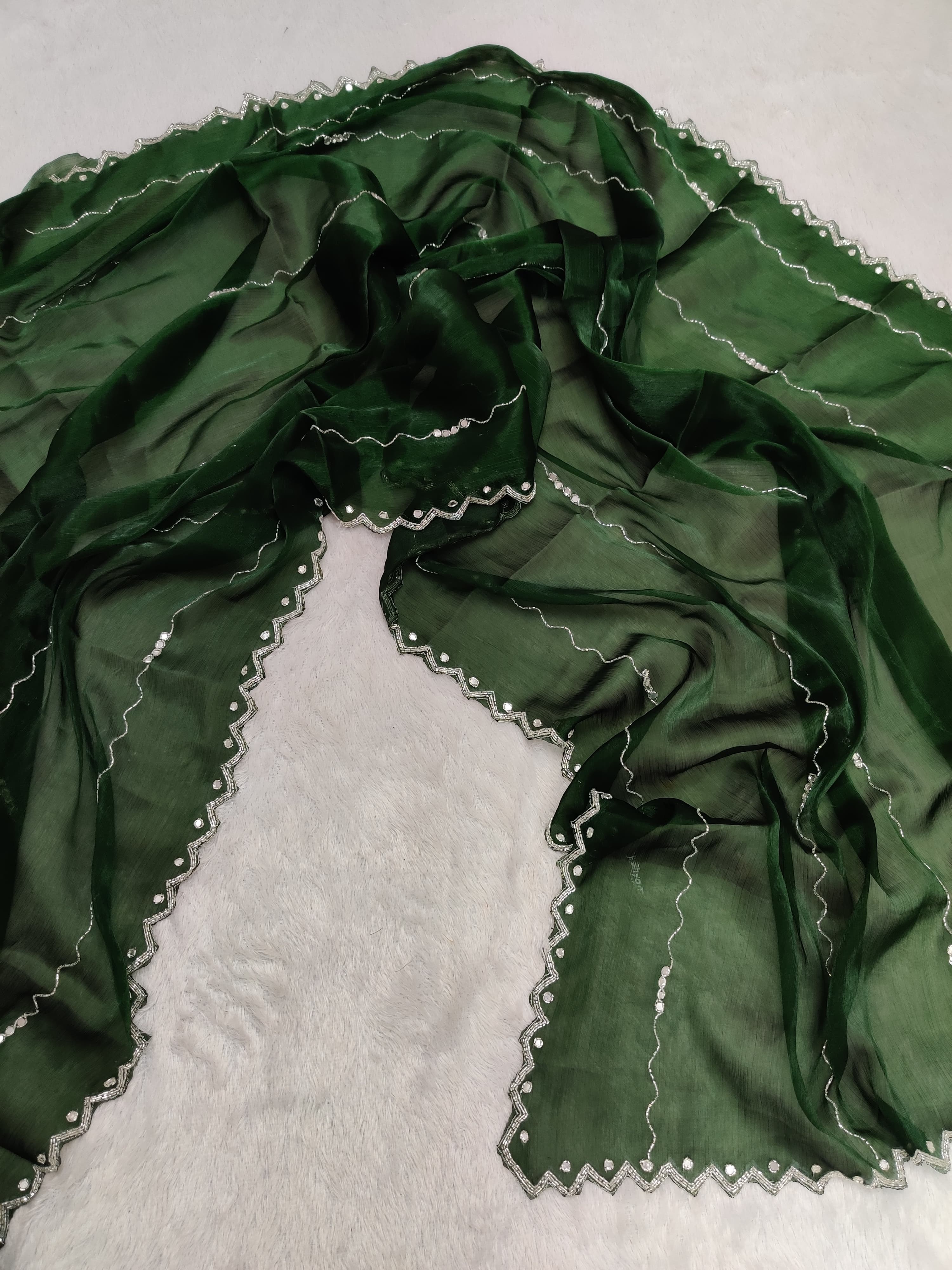 Maanvi Hand Embroidered Saree