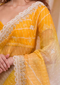 Yellow Mellow Saree