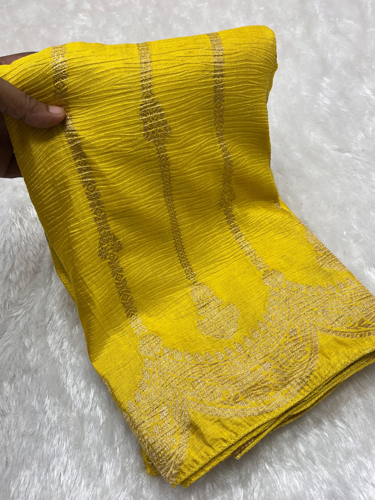 Odessa Banarasi Khadi crush Saree