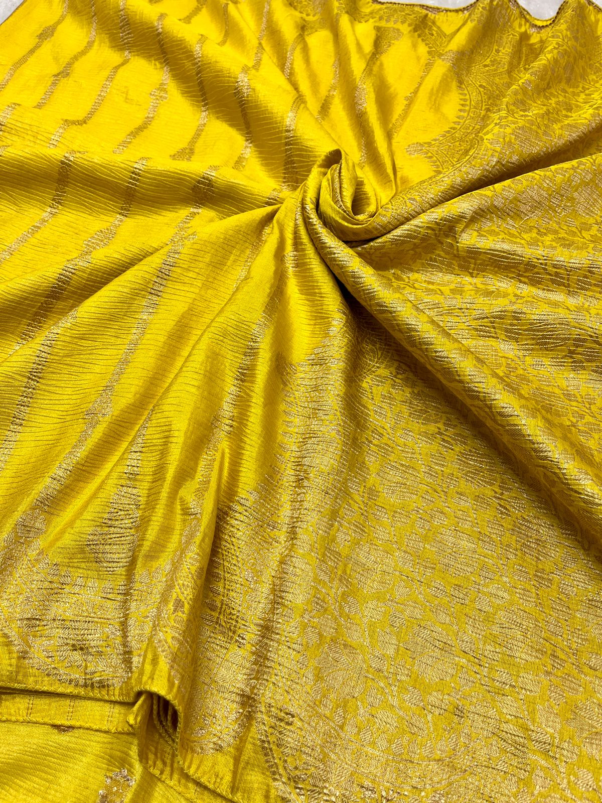 Odessa Banarasi Khadi crush Saree