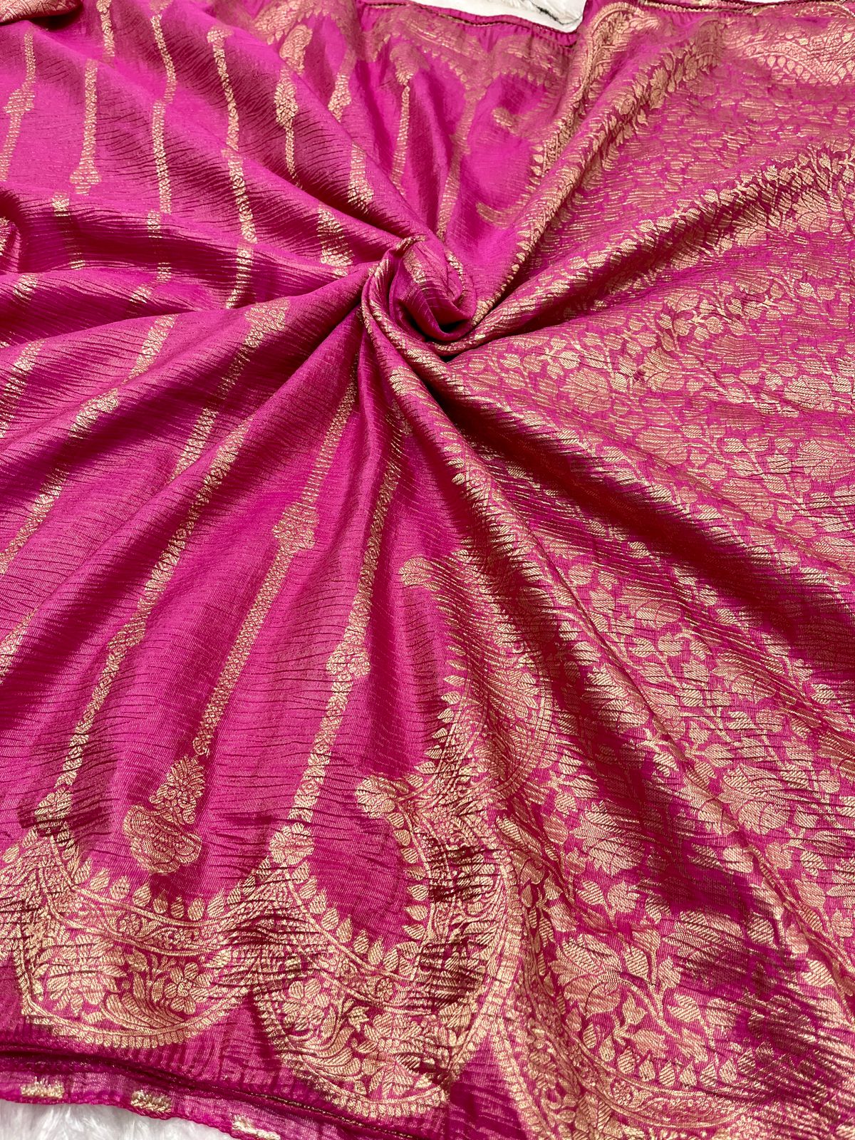 Odessa Banarasi Khadi crush Saree