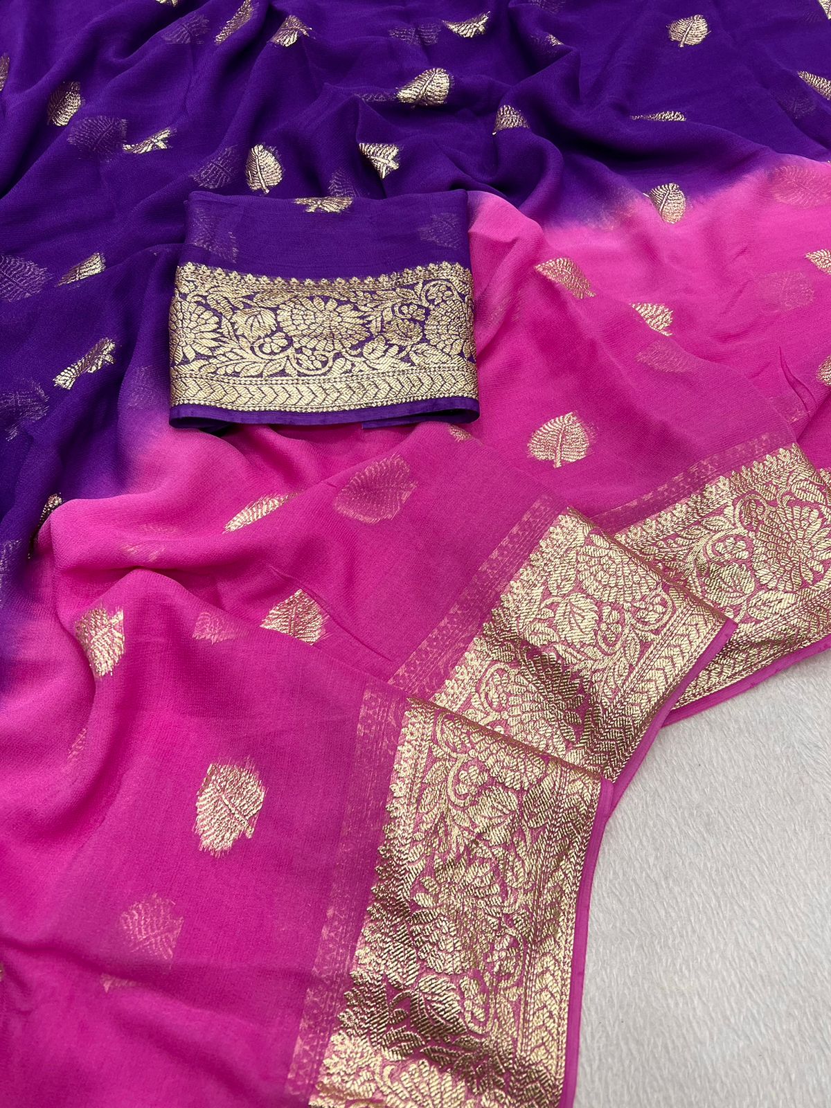 Saanya Georgette Saree