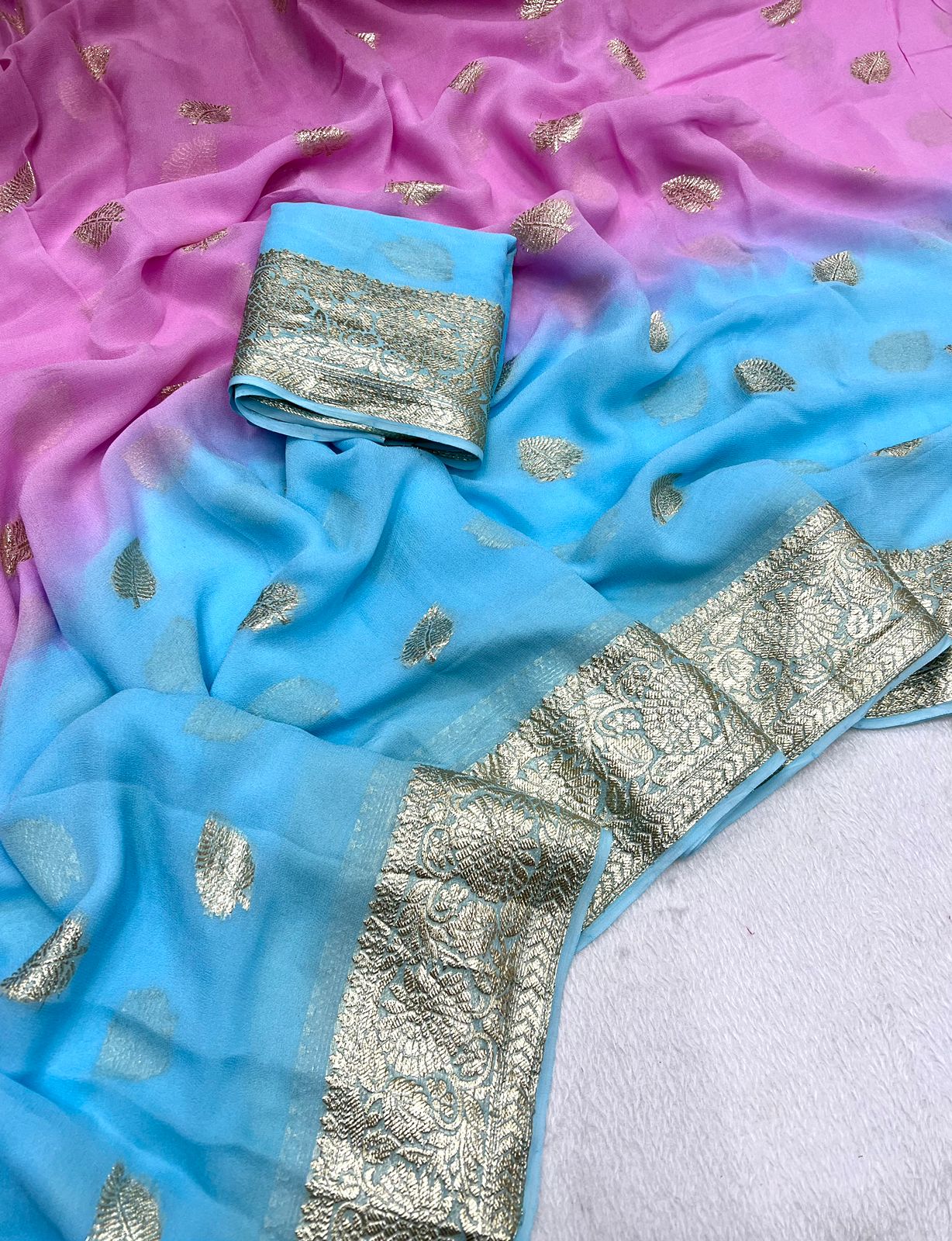Saanya Georgette Saree