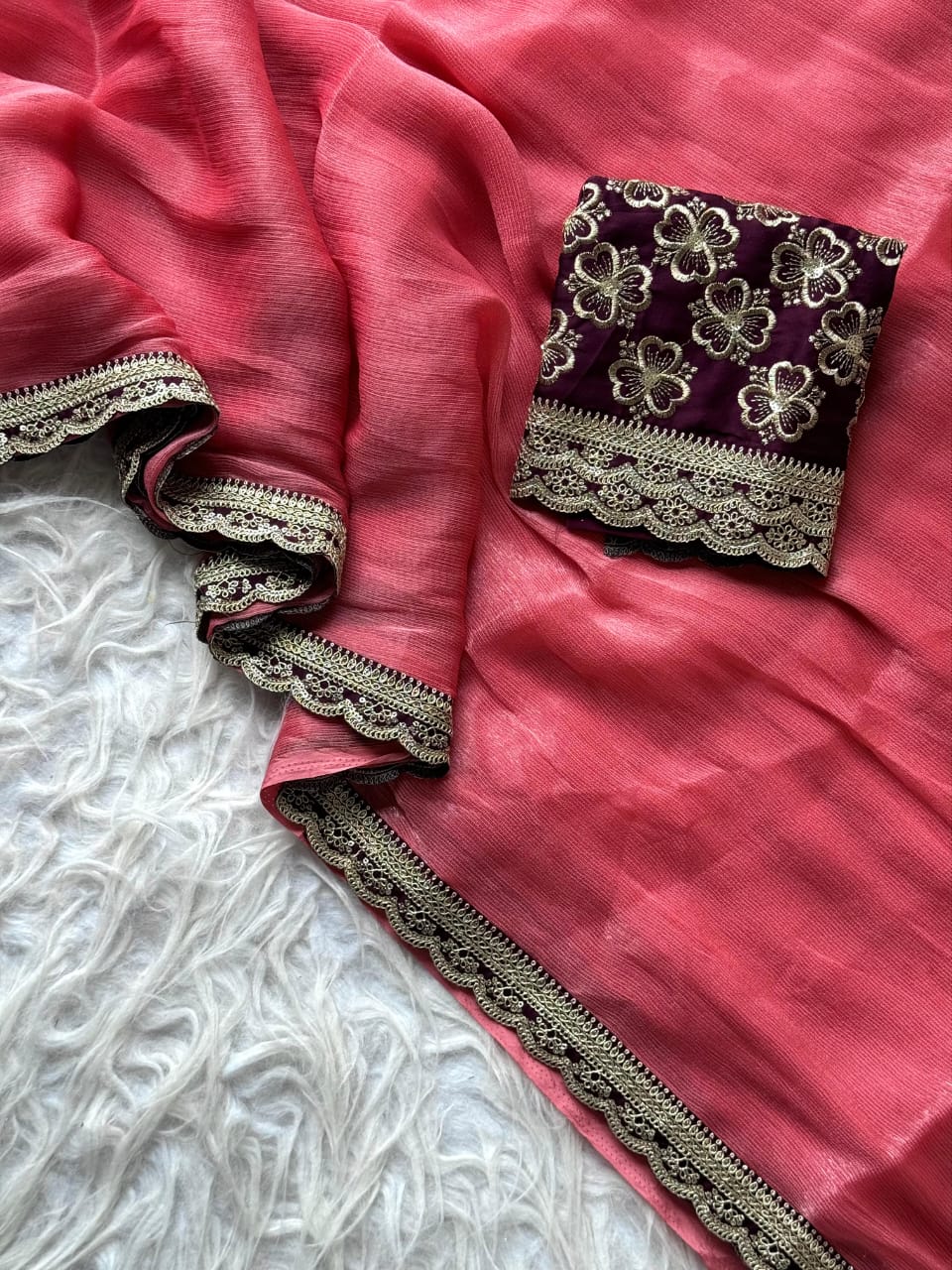 Journee Georgette Saree