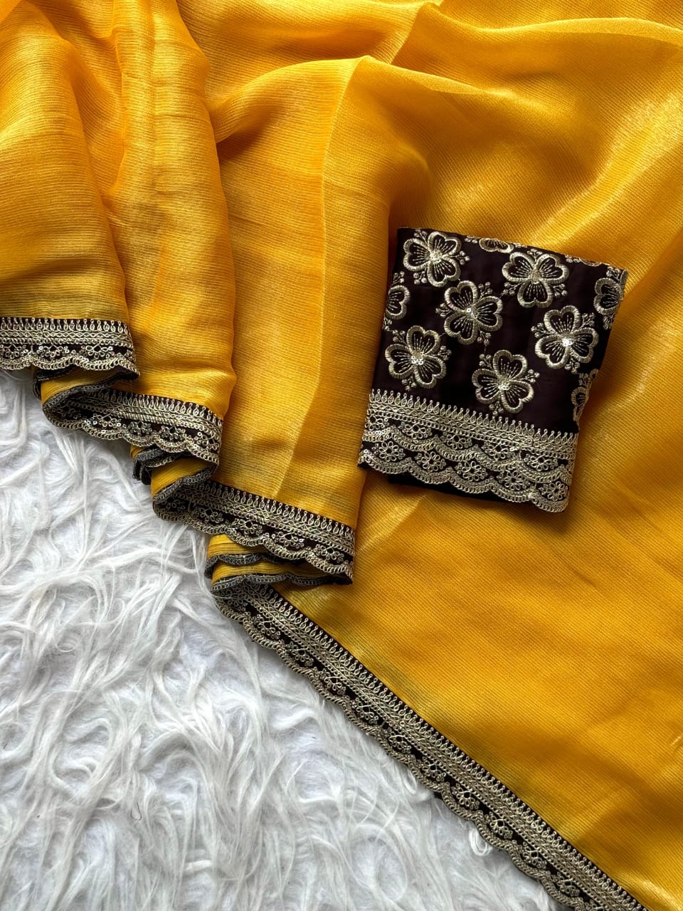 Journee Georgette Saree