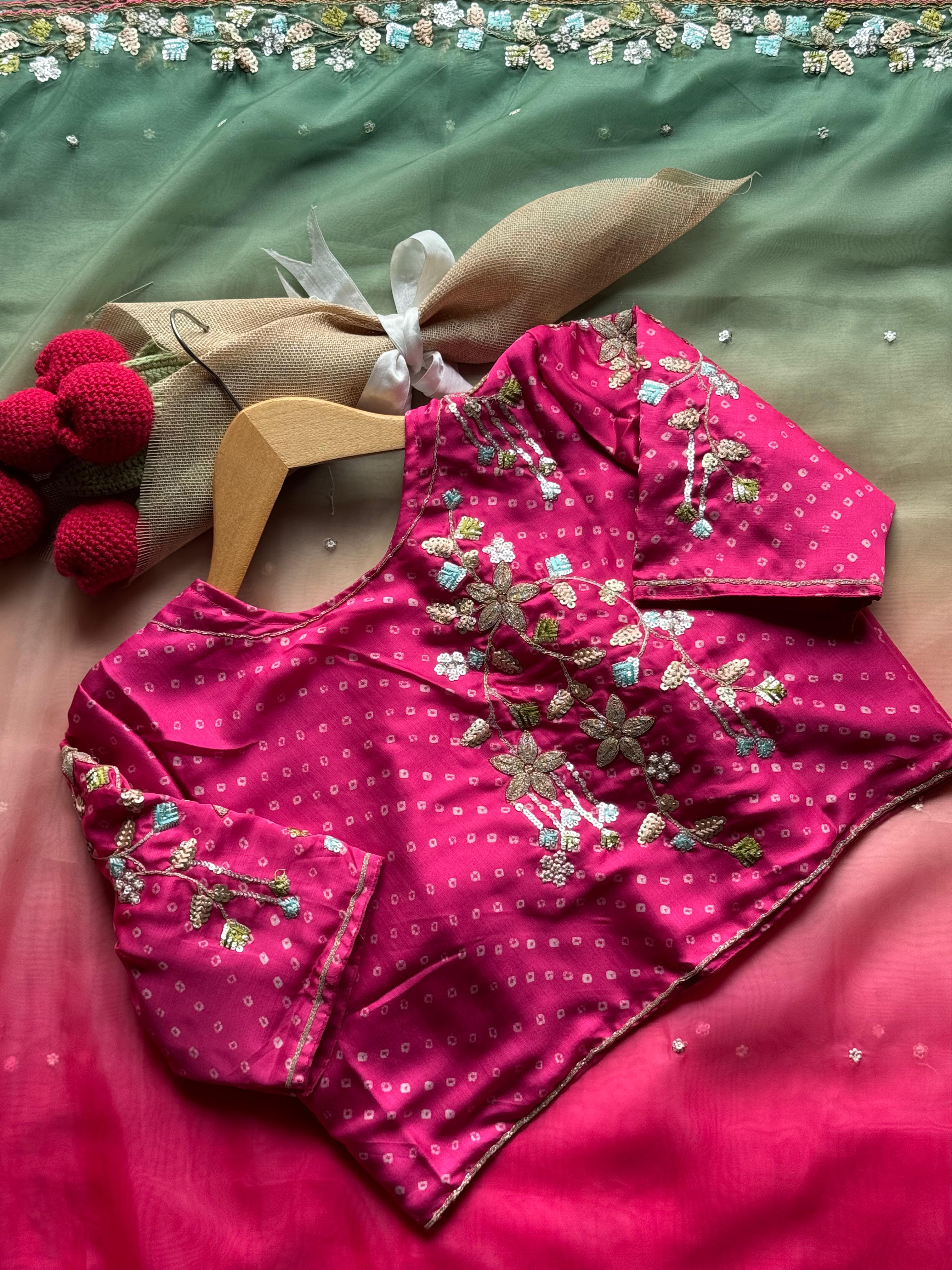 Zubeida Handwork Saree