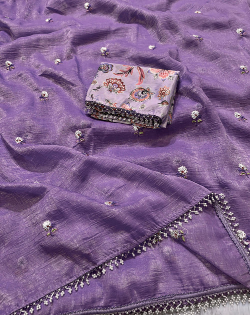 Aanandi chiffon Saree