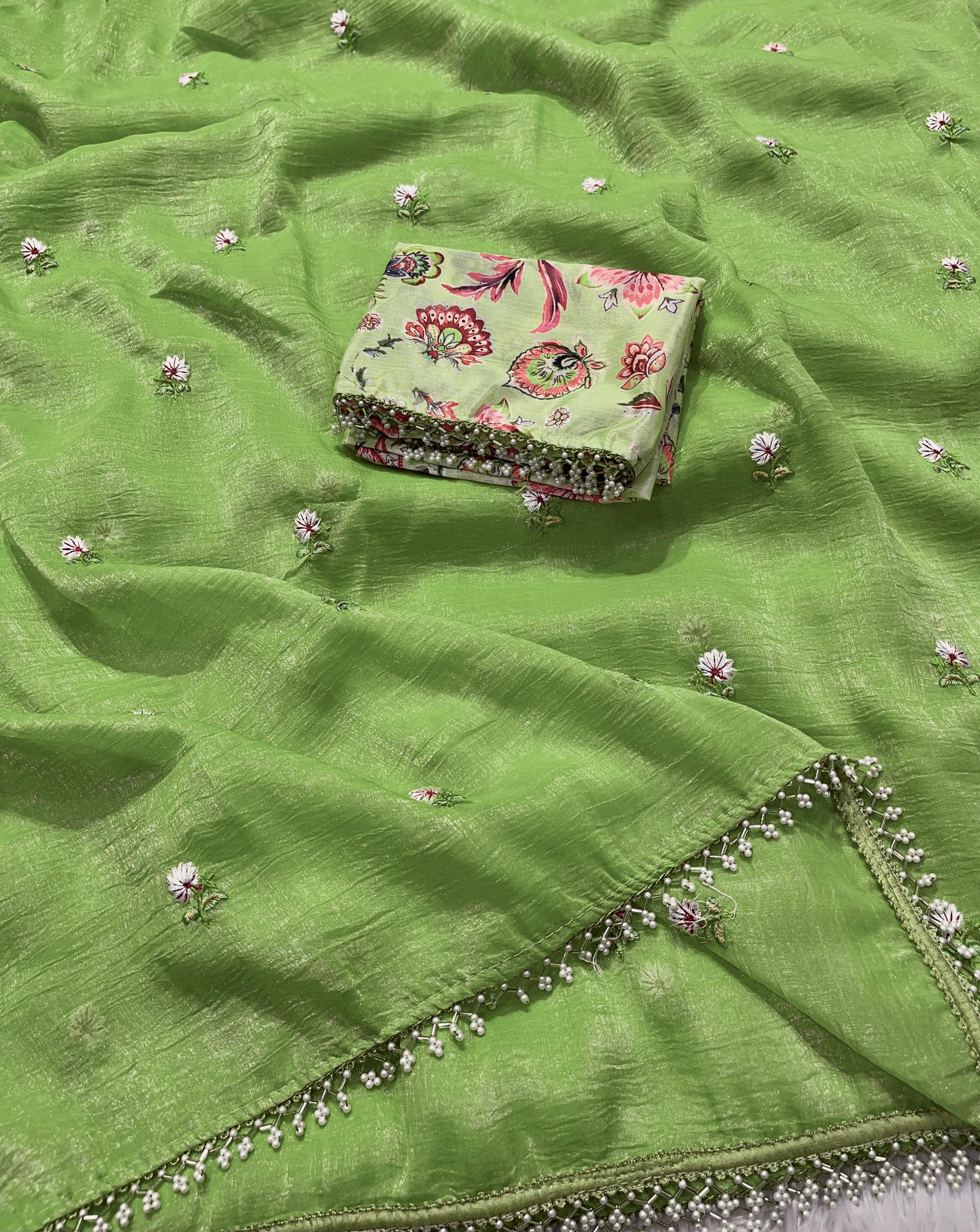 Aanandi chiffon Saree