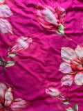 Roop-Hand Work Saree(Pink)