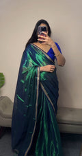 Peacock Tissue Saree